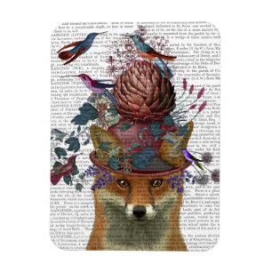 Imán Guardián de aves Fox con Artichoke