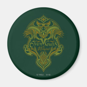 Imán Guardias de Elven del icono del escudo de Mirkwood