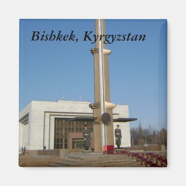 Imán Guardias de honor, Biskek, Kirguistán (Frente)
