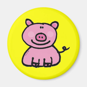 Imán Guarro rosado