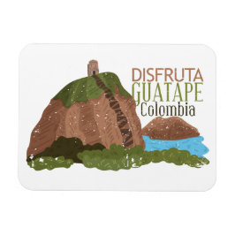 Imán Guatape Colombia El Peñol Viaje Vintage