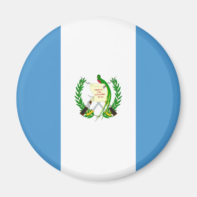 Imán Guatemala Flag Magnet (Frente)