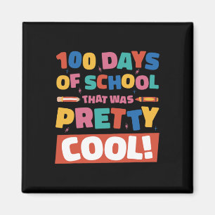 Imán Guay 100 días de clases Estudiantes de 100 días