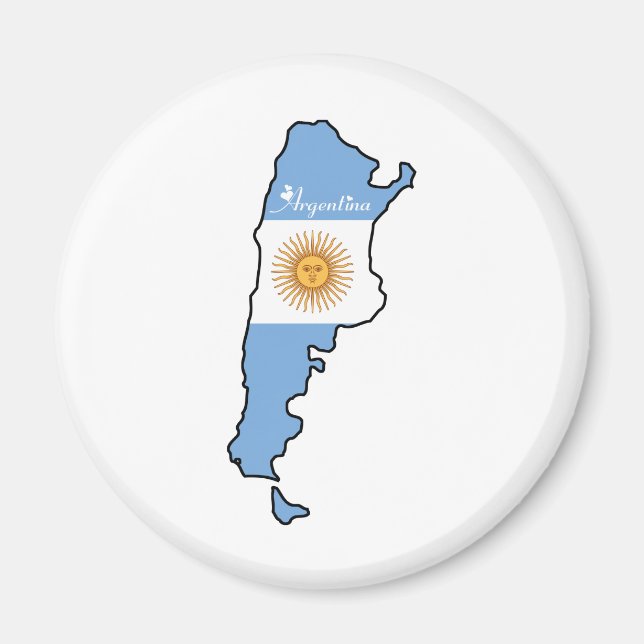 Imán Guay Argentina (Frente)