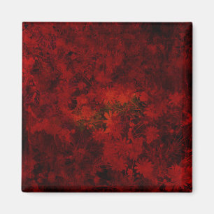 Imán Guay, arte moderno de estampado floral / floral