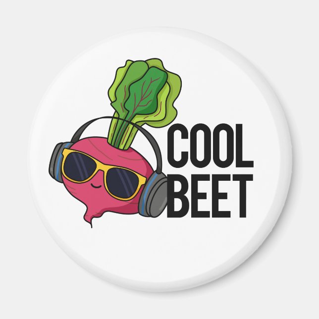 Imán Guay Beet Funny Veggie Pun (Frente)