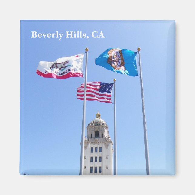 Imán ¡Guay Beverly Hills Magnet! (Frente)