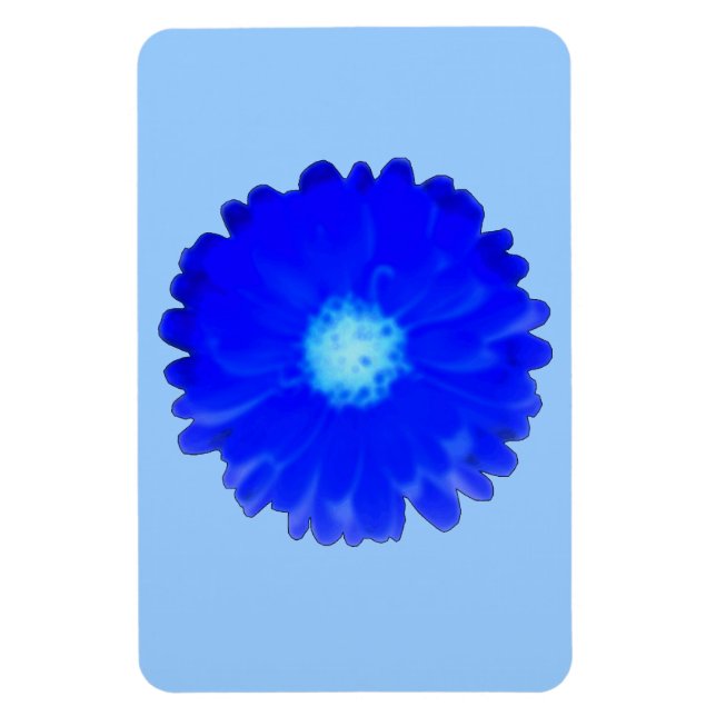 Imán Guay Blue Marigold Premium Magnet (Vertical)