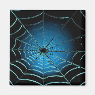 Imán Guay Blue Spider Web