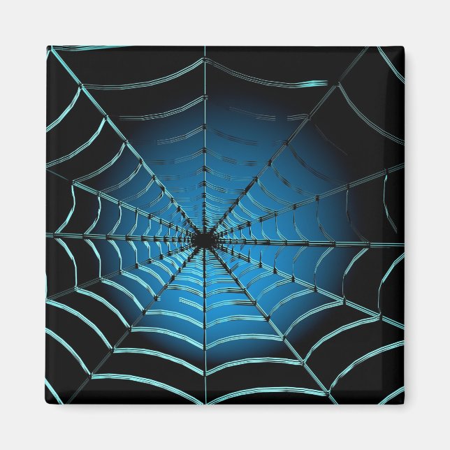 Imán Guay Blue Spider Web (Frente)
