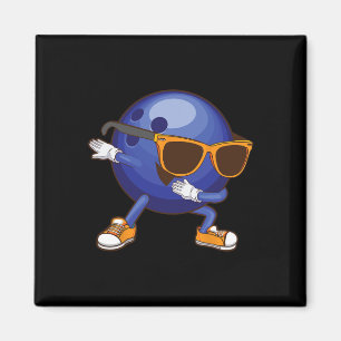 Imán Guay Bowling Art Para Hombres Mujeres Niños Bowlin