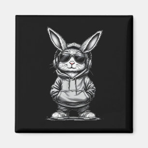 Imán Guay Bunny Face Con Auriculares Sungles Bunny East