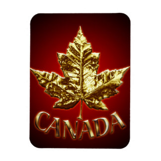 Imán Guay Canada Magnet Gold Canada Leaf Souvenir