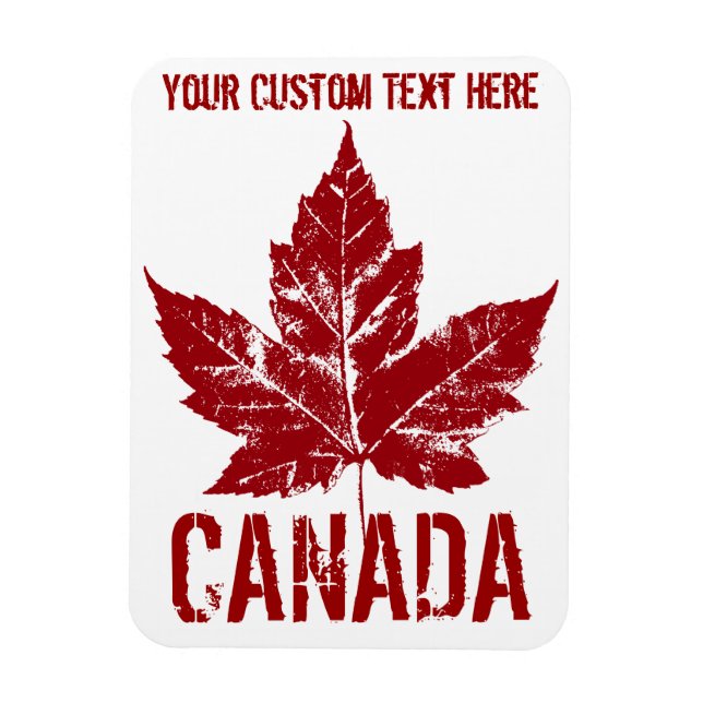 Imán Guay Canada Magnet Personalized Canada Souvenir (Vertical)