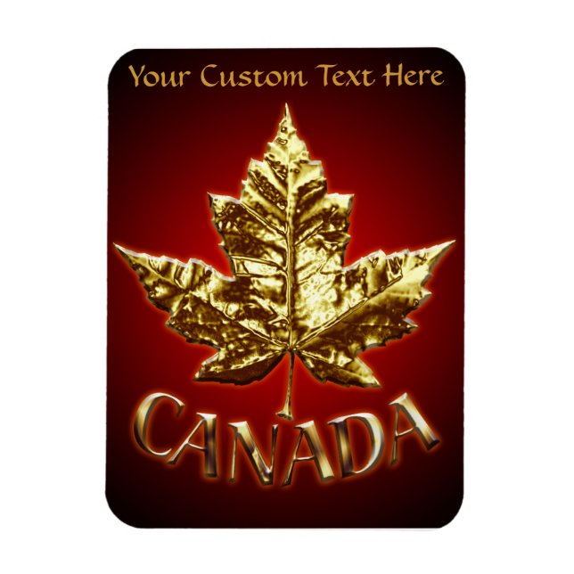 Imán Guay Canada Magnet Personalized Canada Souvenir (Vertical)