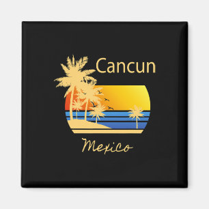 Imán Guay Cancun original México playas Novedad