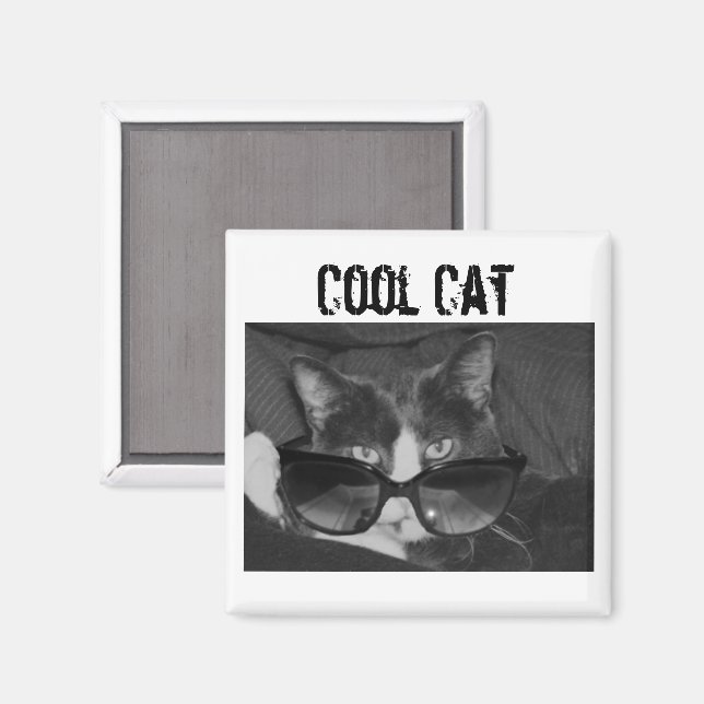 Imán Guay Cat Magnet (Anverso/Reverso)