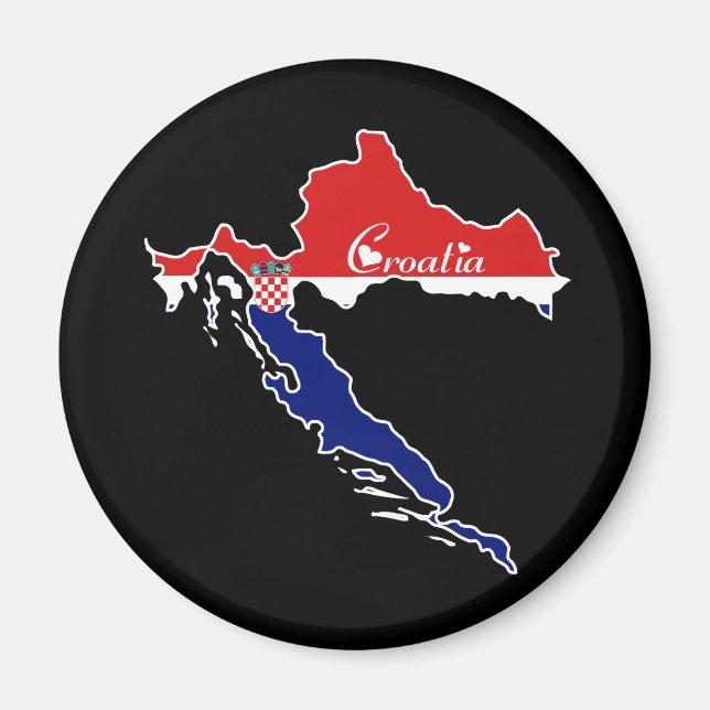 Imán Guay Croacia (Frente)
