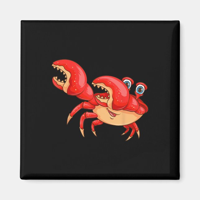 Imán Guay Dabbing Crab Funny Dancer Sea Creover (Frente)