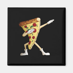 Imán Guay Dabbing Pizza Funny Pie Italiano Baile de Hip