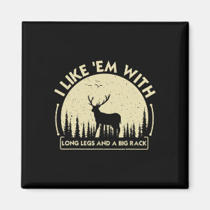 Imán Guay Deer Hunting Art Para Hombres Mujeres Cazando