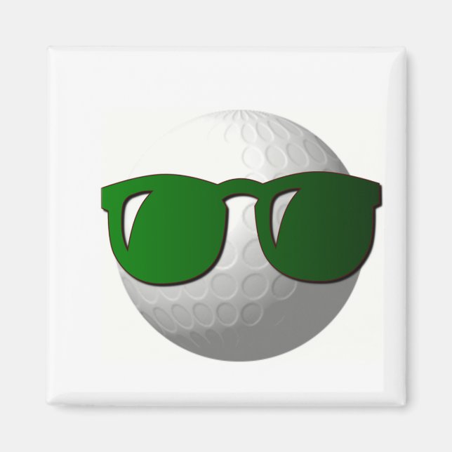 Imán Guay Golf Ball Design Magnet (Frente)