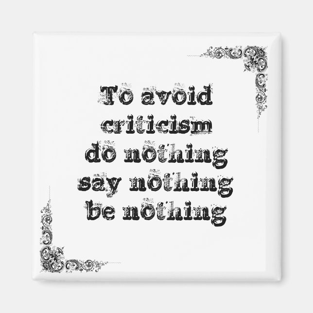 Imán Guay gran sabiduría simple filosofía tao sentencia (Frente)