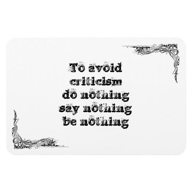 Imán Guay gran sabiduría simple filosofía tao sentencia (Horizontal)