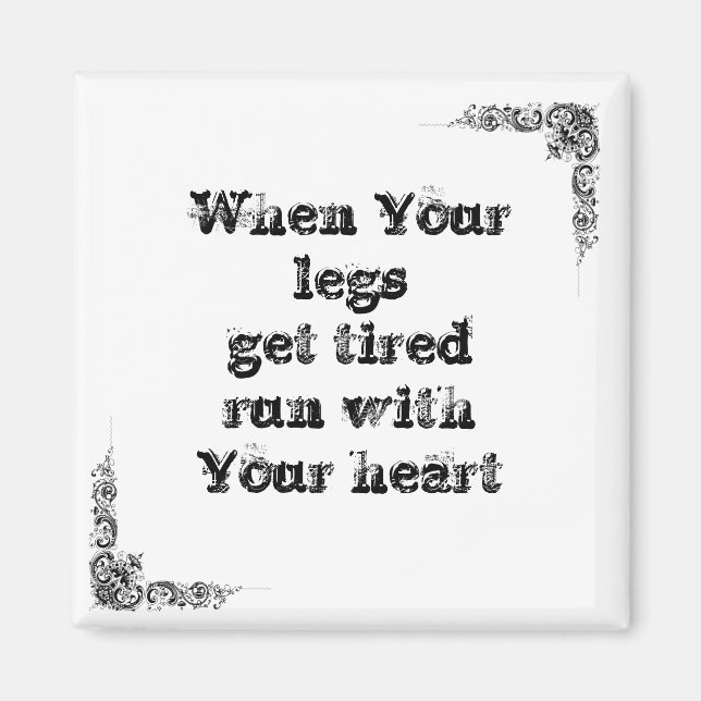 Imán Guay gran sabiduría simple filosofía tao sentencia (Frente)