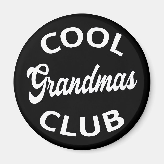 Imán Guay Grandmas Club I (Frente)