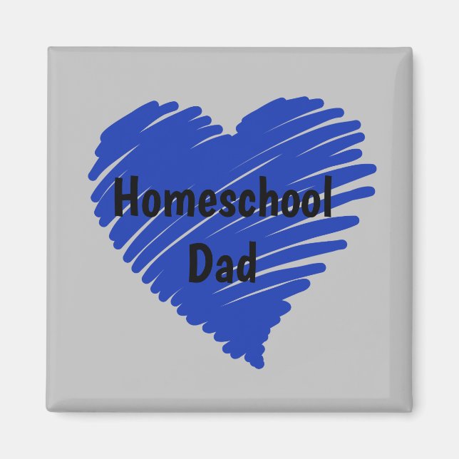 Imán Guay Homeschool Dad (Frente)