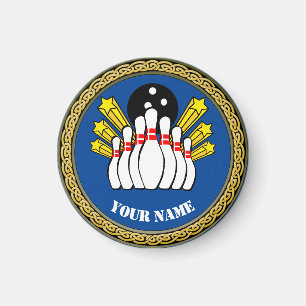 Imán ¡Guay! Magnet -Bowling- Bowler Personalizado - Aña