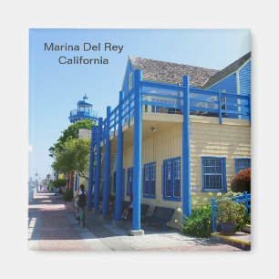 Imán ¡Guay Marina Del Rey Magnet!