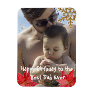 Imán Guay Mejor Papá Navidades De La Historia Feliz Cum