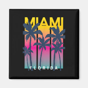 Imán Guay Miami Florida Tees de diseño gráfico, me enca