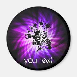 Imán Guay Purple Paintball