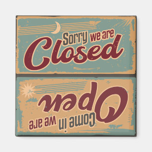 Imán Guay Retro abierto