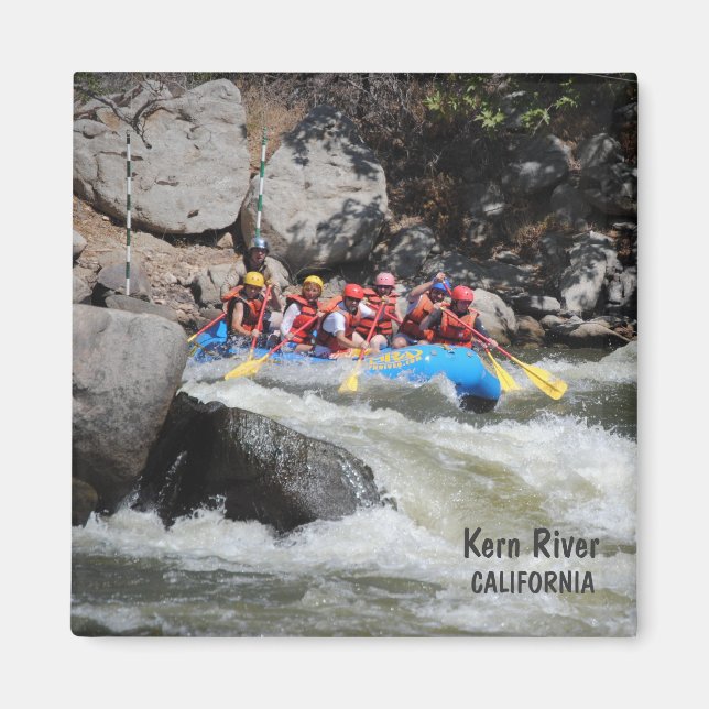 Imán ¡Guay River Rafting Magnet! (Frente)