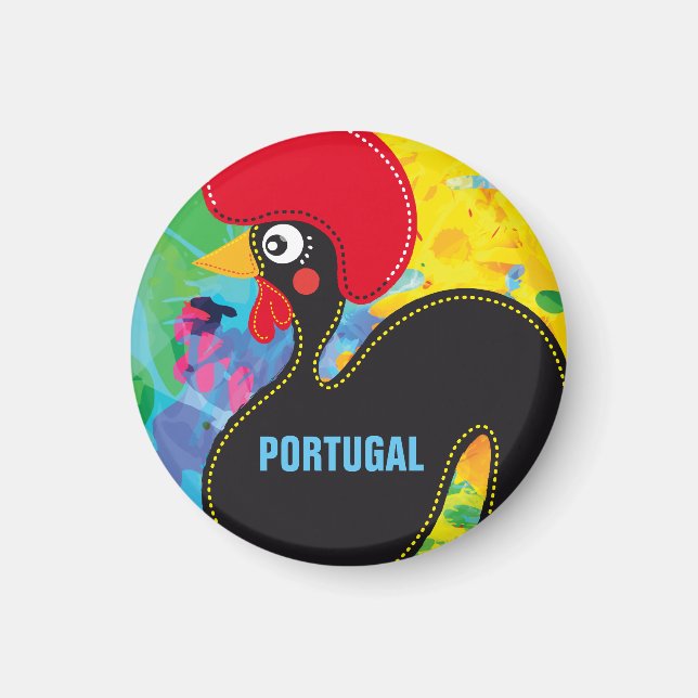 Imán Guay Rooster de Portugal (Frente)