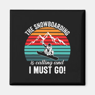 Imán Guay Snowboard Design Para Hombres Mujeres Snowboa