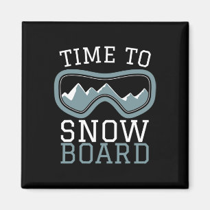 Imán Guay Snowboard Slim Sports Tee I Snow Piste