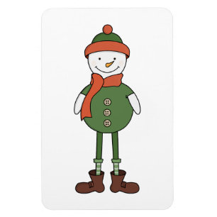Imán Guay Snowman