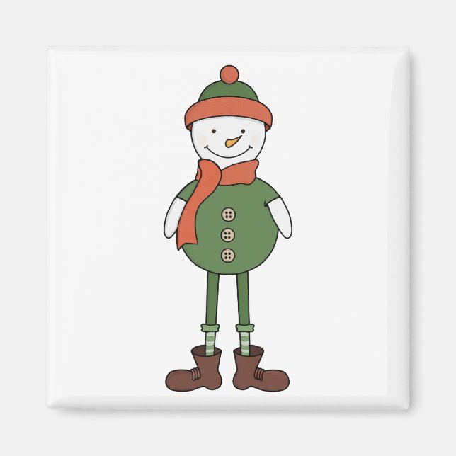 Imán Guay Snowman (Frente)