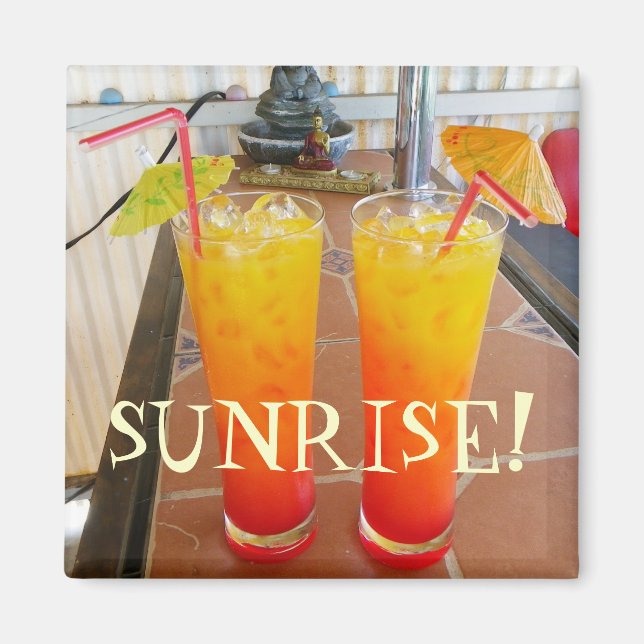 Imán ¡Guay Sunrise Magnet! (Frente)