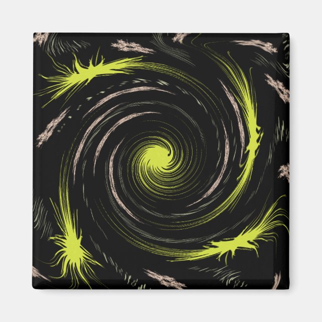 Imán Guay Swirl Artsy Magnet (Frente)