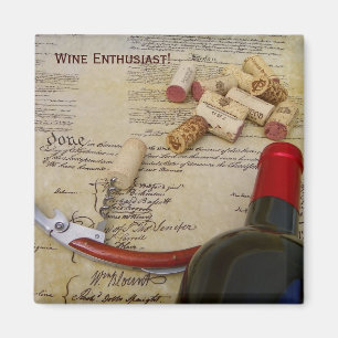 Imán Guay Wine Enthusiast Magnet!