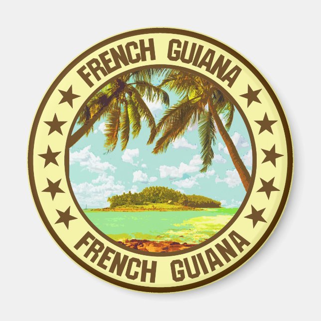 Imán Guayana Francesa (Frente)