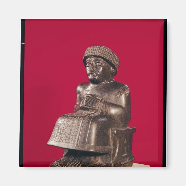 Imán Gudea, Príncipe de Lagash, dedicado a (Frente)