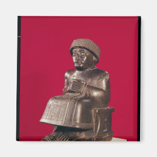 Imán Gudea, príncipe de Lagash, dedicó a