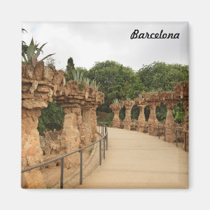 Imán Guell del Parque de Barcelona